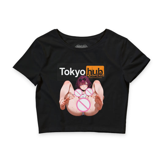 Women’s Poly-Cotton Crop Tee