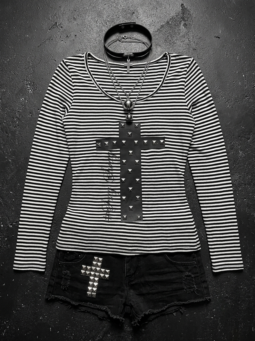 Dark Vintage Graphic Crewneck