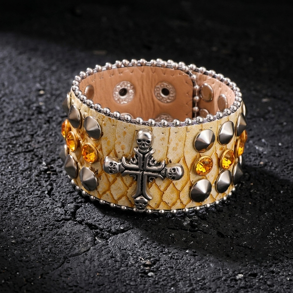 Urban Rebellion Studded Cuff