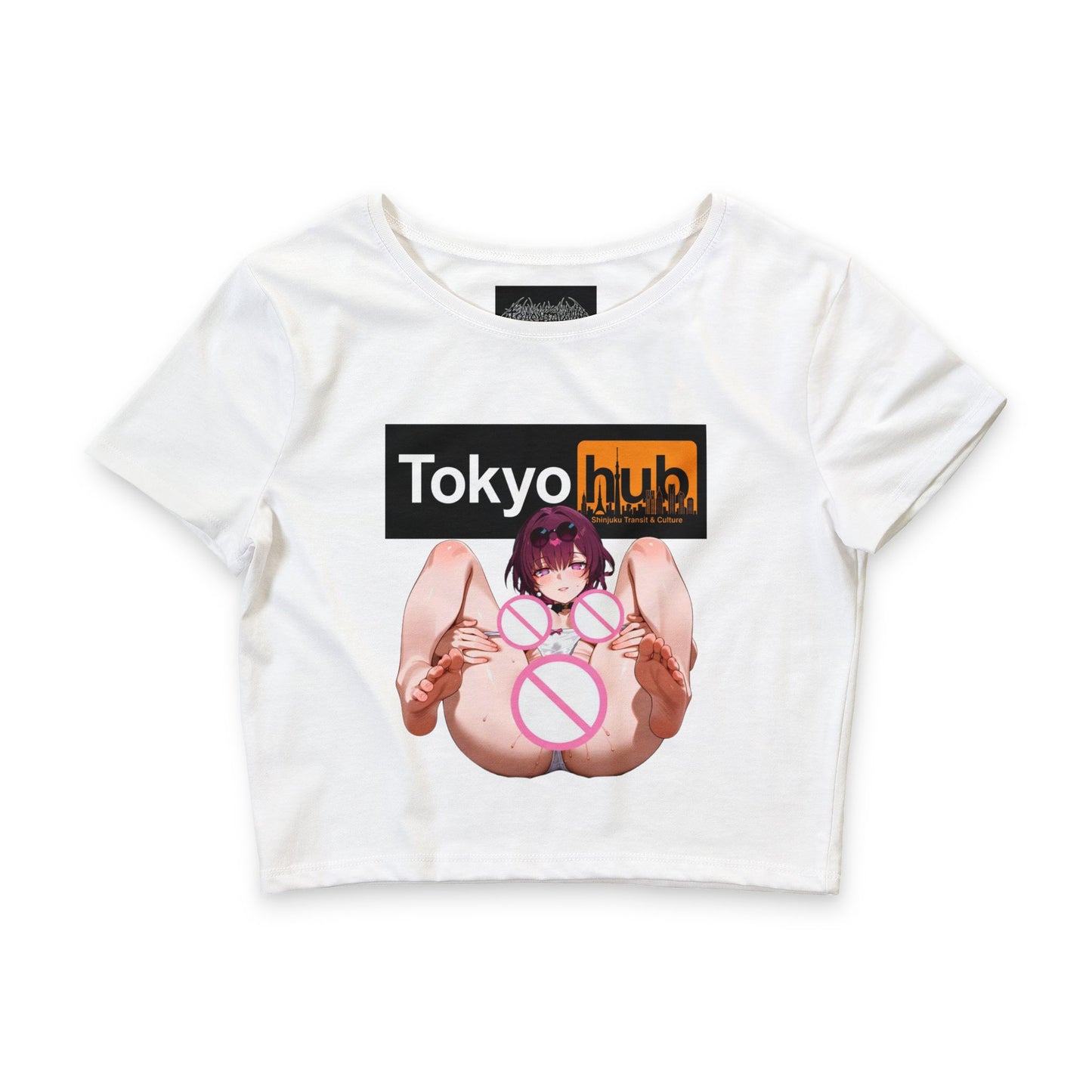 Women’s Poly-Cotton Crop Tee
