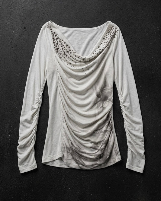 Vintage Vibe Asymmetrical Tee