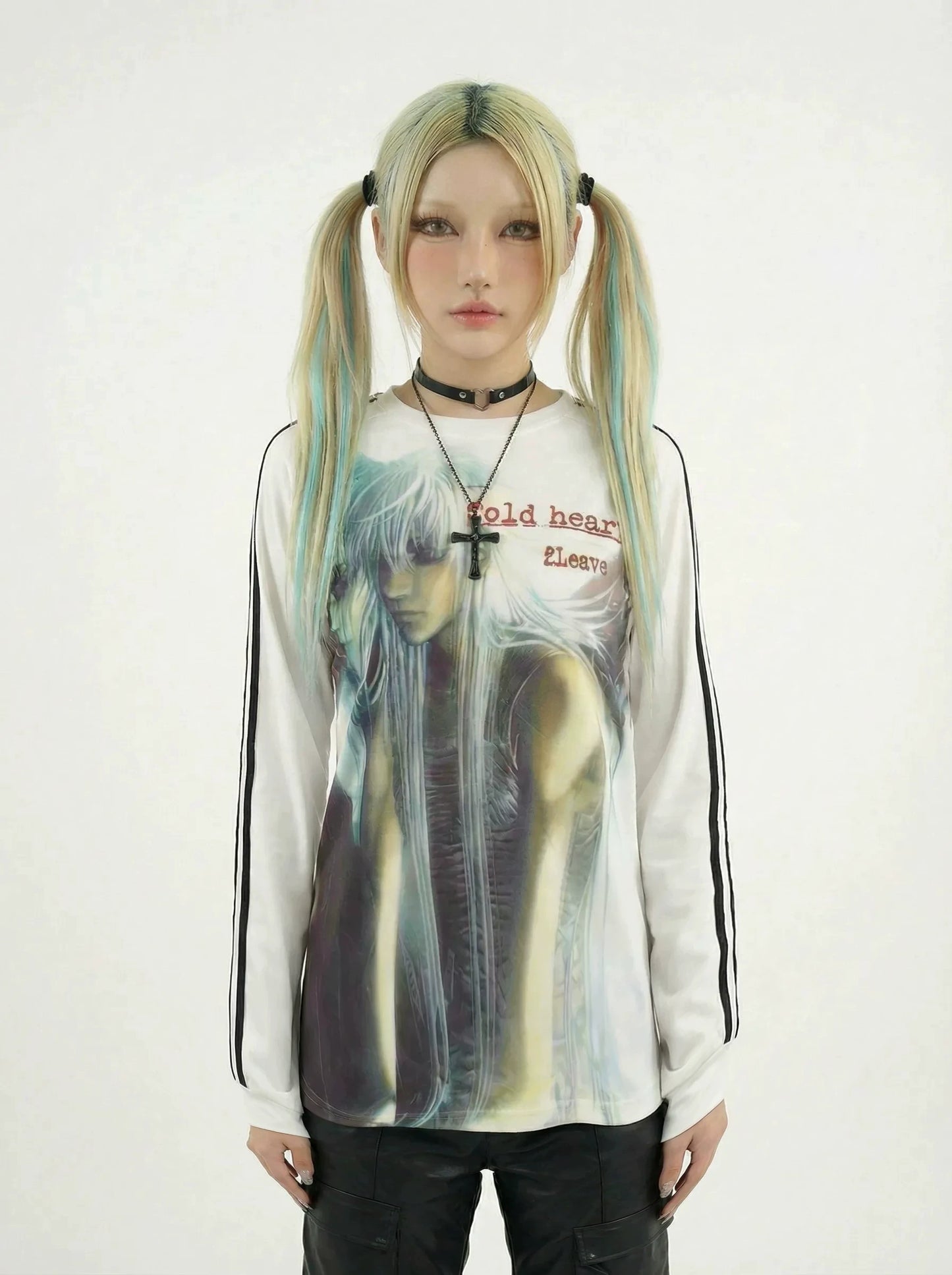 WEBBAR Original "Y2K Avatar" Heavyweight L/S Soccer Jersey No.138-D