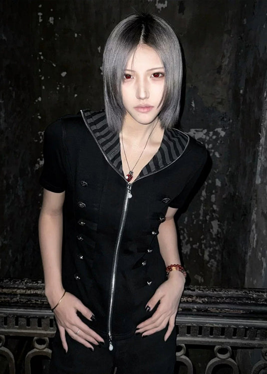Neo-Napoleon Cropped Hoodie