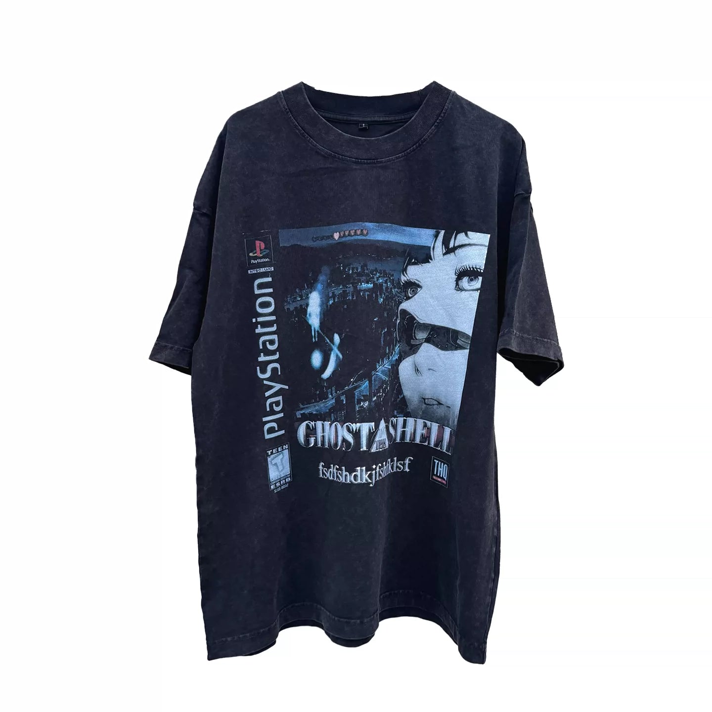 Ghost in the Shell" Dark Vision Washed Tee