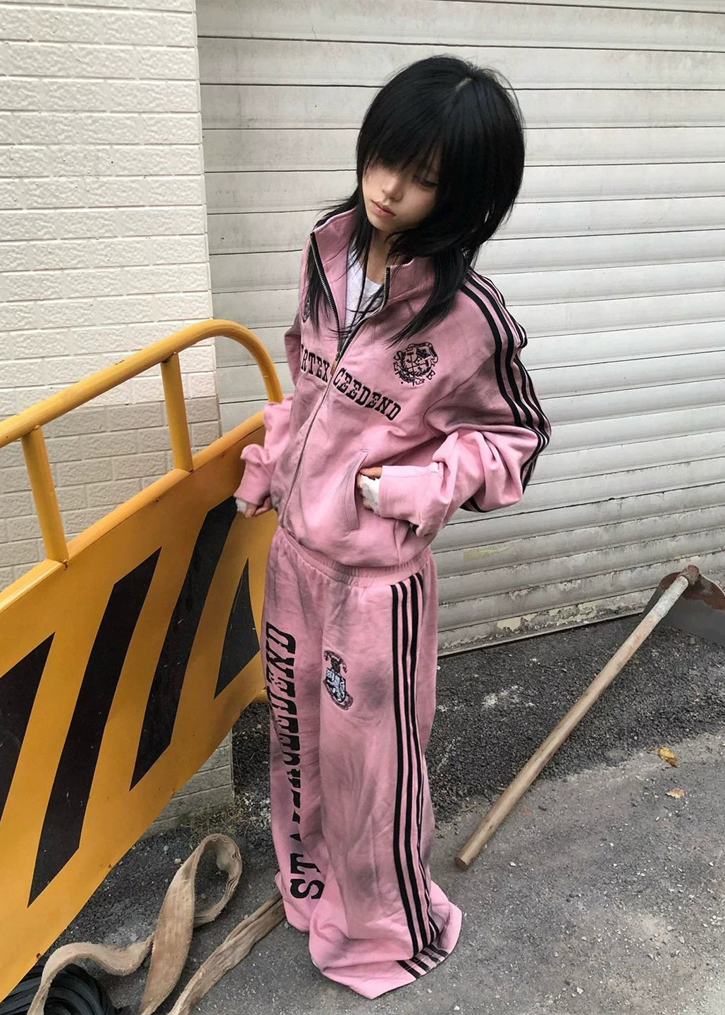 Y2K Alt Aesthetic Oversized Sweatsuit