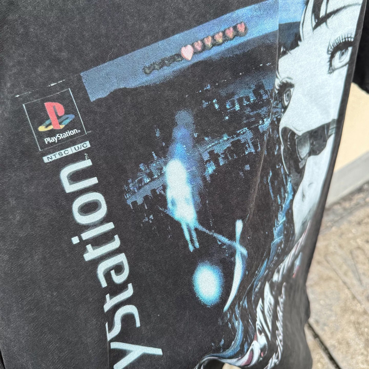 Ghost in the Shell" Dark Vision Washed Tee