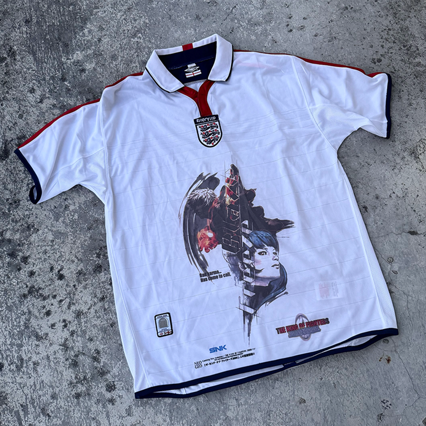KOF England | Y2K "Ice Queen" Japan Classic Embroidered Jersey